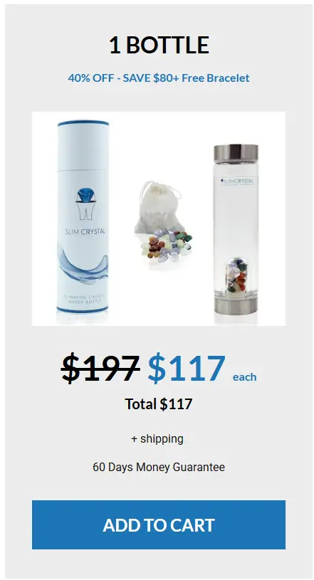 1 BOTTLE CLAIM YOUR DISCOUNTED SLIMCRYSTAL